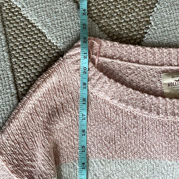 Hollister Knit Pink Pullover Sweater Size S - Picture 3 of 5